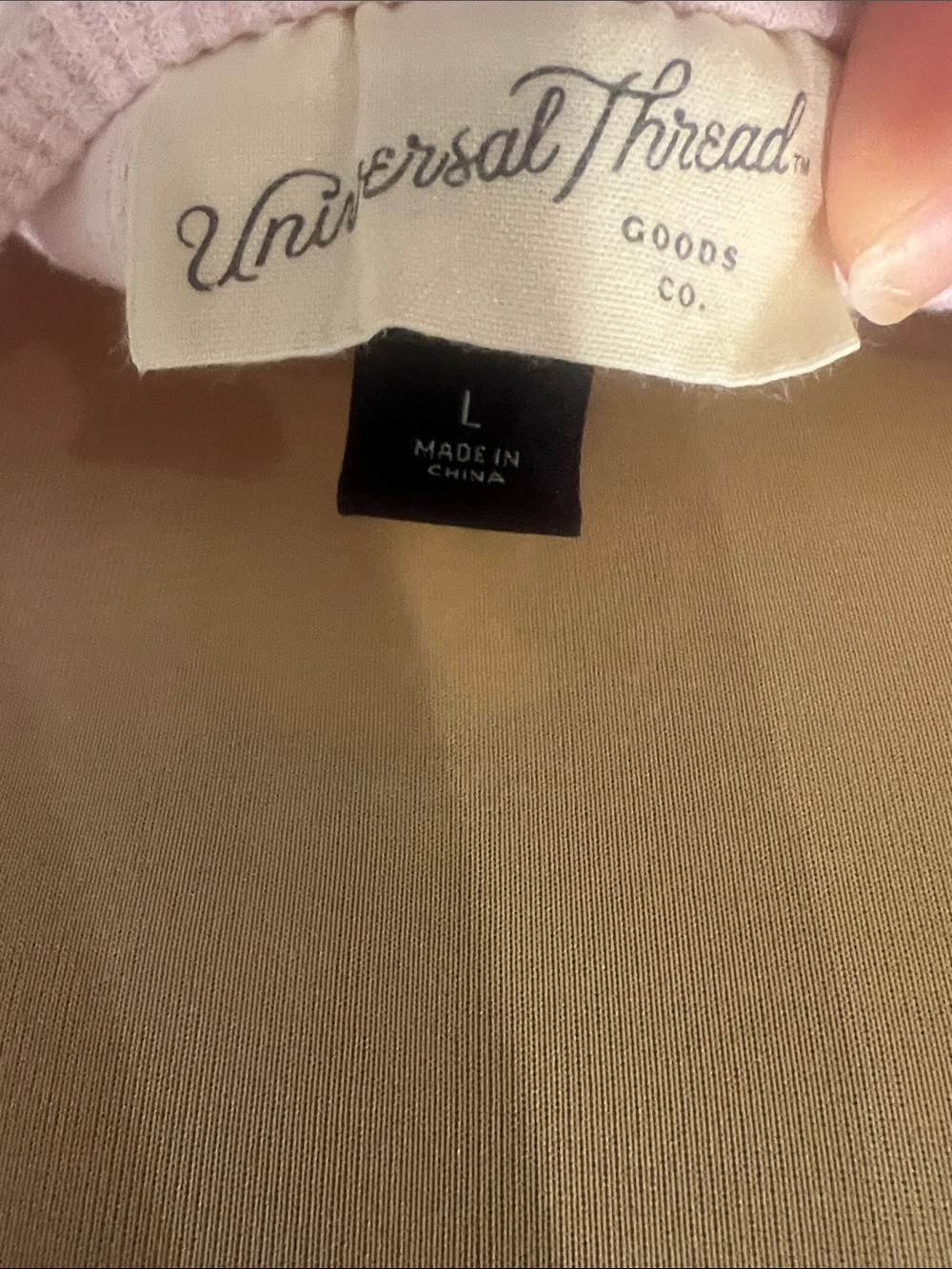 Universal Thread Light Pink Ribbed Bustier Tank - Picture 3 of 4